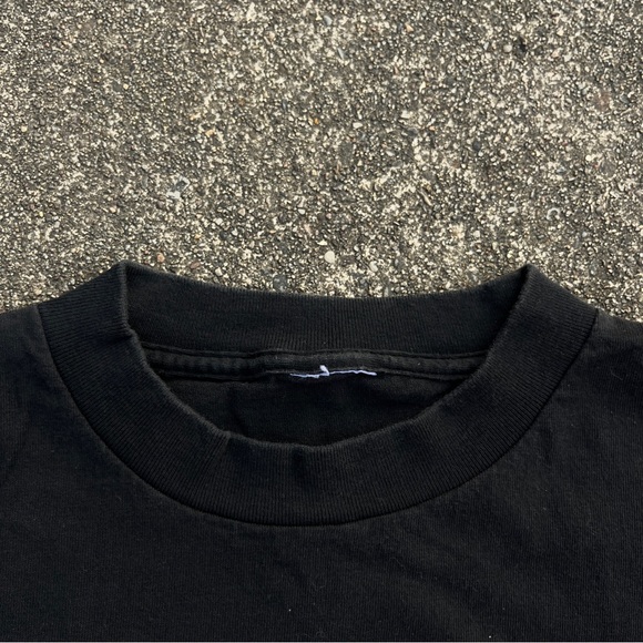 Vintage Black Hard Rock Cafe T-shirt Las Vegas Purple And Green Size Large/xl - Picture 4 of 4